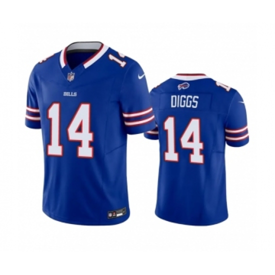 Men's Buffalo Bills #14 Stefon Diggs Blue 2023 F.U.S.E. Vapor Untouchable Limited Stitched Jersey