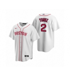 Women's Boston Red Sox #2 Nick Yorke White 2020 MLB Draft Replica Home Jersey