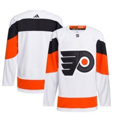 Men's Philadelphia Flyers Blank White 2024 Stadium Series Stitched Jersey