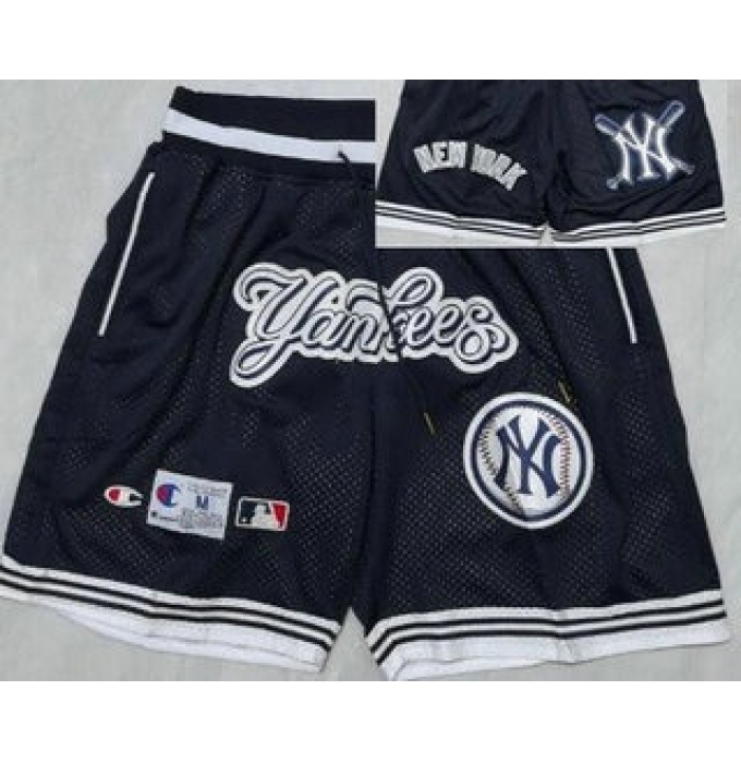 Men's New York Yankees Navy 2025 Just Don Shorts