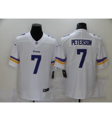 Men's Minnesota Vikings #7 Patrick Peterson Nike White Player Limited Jersey