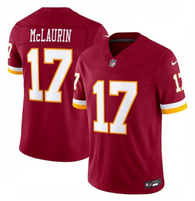 Men's Washington Commanders #17 Terry McLaurin Burgundy 2026 F.U.S.E. Vapor Limited Football Stitched Jersey