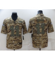 Men's Philadelphia Eagles #11 A. J. Brown Nike Camo 2018 Salute to Service Stitched NFL Limited Jersey