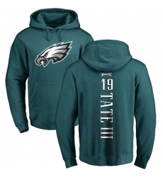 Nike Philadelphia Eagles #19 Golden Tate III Green Backer Pullover Hoodie