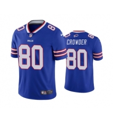 Men's Buffalo Bills #80 Jamison Crowder Blue Vapor Untouchable Limited Stitched Jersey