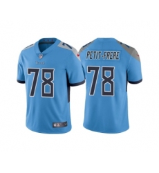 Men's Tennessee Titans #78 Nicholas Petit-Frere Blue Vapor Untouchable Stitched Jersey