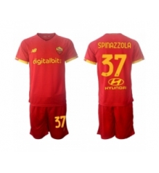 Men Roma Soccer #37 Jerseys