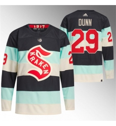 Men's Seattle Kraken #29 Vince Dunn Deep Sea Blue 2024 Winter Classic Primegreen Stitched Jersey