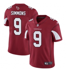 Youth Nike Arizona Cardinals #9 Isaiah Simmons Red Team Color Stitched NFL Vapor Untouchable Limited Jersey