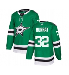 Men's Dallas Stars #32 Matt Murray Green Stitched Jersey