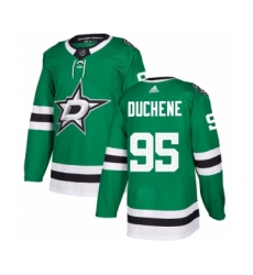 Men's Dallas Stars #95 Matt Duchene Green Stitched Jersey