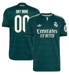 Men's Real Madrid Custom Green 2026-27 Away Soccer Jersey