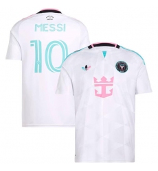Men's Inter Miami CF #10 Lionel Messi White 2026 Soccer Jersey