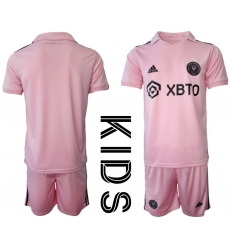 Youth Inter Miami CF Blank Pink Home Soccer Jersey