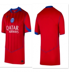 Youth Nike Paris Saint-Germain Red 3rd 2025-2026 Shirt