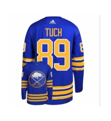 Men's Buffalo Sabres #89 Alex Tuch Blue Stitched Jersey
