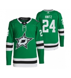 Men's Dallas Stars #24 Roope Hintz Green Stitched Jersey