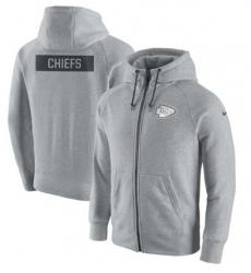 Men's Kansas City Chiefs Nike Olive Salute to Service Sideline Therma Pullover Hoodie (2)