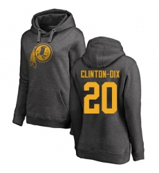 NFL Women's Nike Washington Redskins #20 Ha Clinton-Dix Ash One Color Pullover Hoodie
