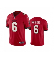 Men's Tampa Bay Buccaneers #6 Baker Mayfield Red Vapor Untouchable Limited Stitched Jersey