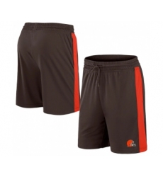 Men's Cleveland Browns Brown Performance Shorts