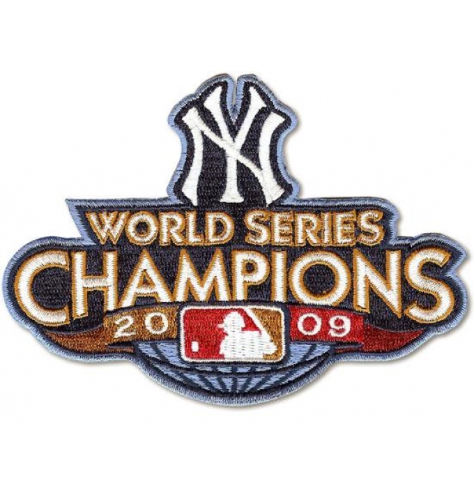 Stitched 2009 New York Yankees Baseball World Series Champions Jersey