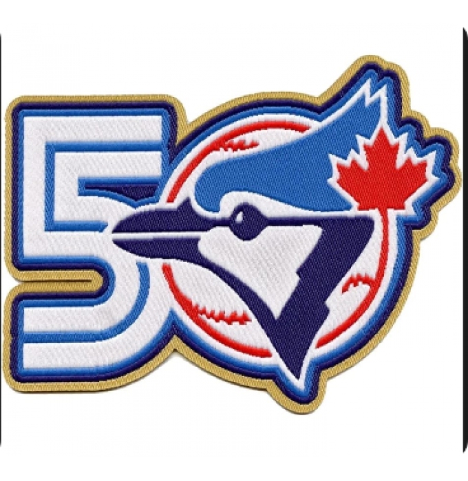 Toronto Blue Jays 50th Patch