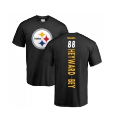 Football Pittsburgh Steelers #88 Darrius Heyward-Bey Black Backer T-Shirt