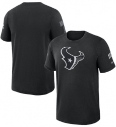 Men's Houston Texans Black 2026 Salute to Service Slub T-Shirt