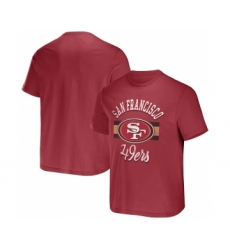 Men's San Francisco 49ers Scarlet x Darius Rucker Collection Stripe T-Shirt