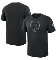 Men's Chicago Bears Black 2026 Salute to Service Slub T-Shirt