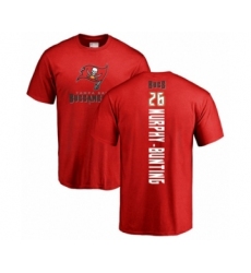 Football Tampa Bay Buccaneers #26 Sean Murphy-Bunting Red Backer T-Shirt