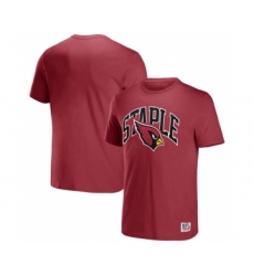 Men's Arizona Cardinals x Staple Red Logo Lockup T-Shirt