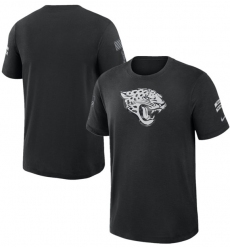 Men's Jacksonville Jaguars Black 2026 Salute to Service Slub T-Shirt