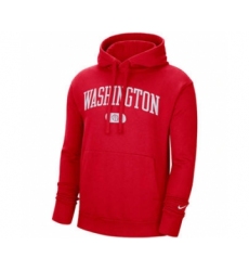 Men's Washington Wizards 2021 Red Heritage Essential Pullover Basketball Hoodie