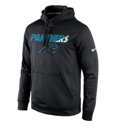 NFL Men's Carolina Panthers Nike Black Kick Off Staff Performance Pullover Hoodie