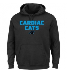 NFL Men's Nike Carolina Panthers Majestic Black Hot Phrase Pullover Hoodie