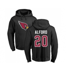 Football Arizona Cardinals #56 Terrell Suggs Ash One Color Pullover Hoodie