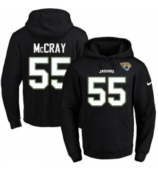 NFL Men's Nike Jacksonville Jaguars #55 Lerentee McCray Black Name & Number Pullover Hoodie