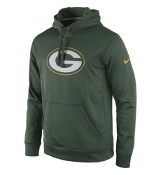 NFL Green Bay Packers Nike Practice Performance Pullover Hoodie - Green