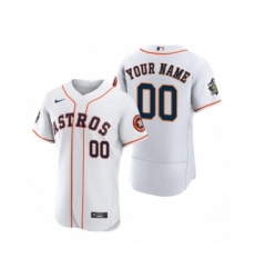 Men's Houston Astros Active Player White 2022 World Series Flex Base Stitched Jersey