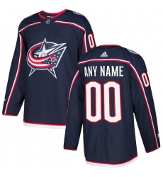 Men's Columbus Blue Jackets adidas Navy Authentic Custom Jersey