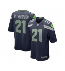 Nike Seattle Seahawks #21 Devon Witherspoon Navy 2023 NFL Draft Vapor Limited Jersey