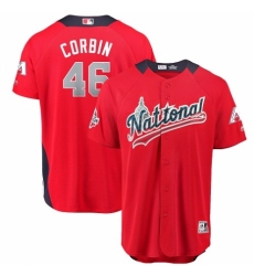 Youth Majestic Arizona Diamondbacks #46 Patrick Corbin Game Red National League 2018 MLB All-Star MLB Jersey