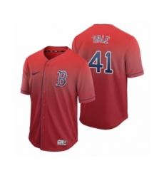 Youth Boston Red Sox #41 Chris Sale Red Fade Nike Jersey