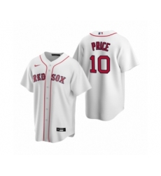 Women's Boston Red Sox #10 David Price Nike White Replica Home Jersey
