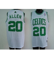 Celtics #20 Ray Allen Stitched White NBA Jersey