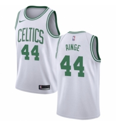 Men's Nike Boston Celtics #44 Danny Ainge Authentic White NBA Jersey - Association Edition