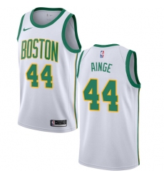 Women's Nike Boston Celtics #44 Danny Ainge Swingman White NBA Jersey - City Edition