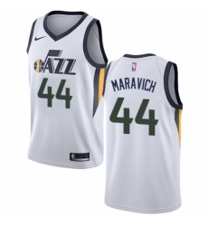 Men's Nike Utah Jazz #44 Pete Maravich Swingman NBA Jersey - Association Edition